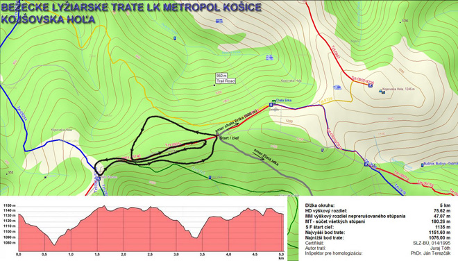 Beeck trate - kliknite pre pln vekos mapky